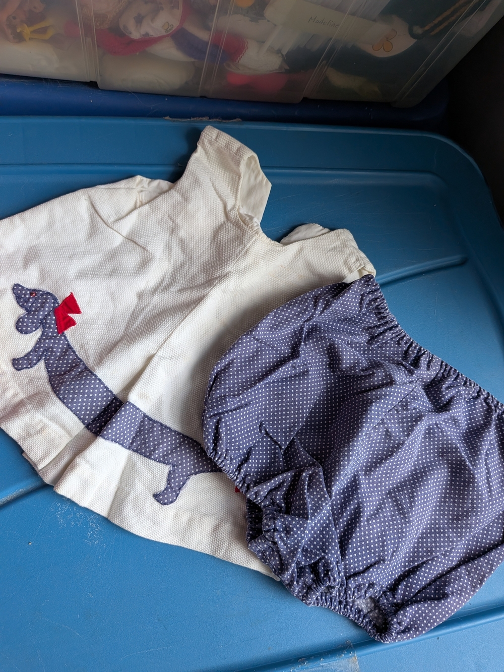 Vintage Baby Matching Set